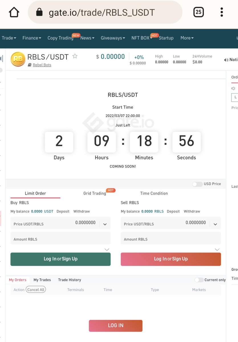 REBEL_BOTS's tweet photo. Buzzing⚡ to buy $RBLS 🪙when we launch on @gate_io⁉️

RBLS/USDT ⏳countdown is LIVE🌟
https://t.co/cMSiSV1wUi

✅Sign-up
🔖Bookmark the page
⏰Set your alarm🚀

#altcoin #altcoins #PlayToEarn
#IDO https://t.co/m1HScWMMYL
