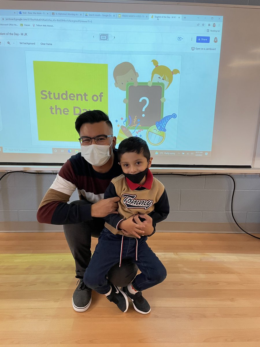 Today we celebrated M as our student of the day! Way to go M! 💙 <a href="/stalphonsaDP/">St. Alphonsa Catholic Elementary School</a>