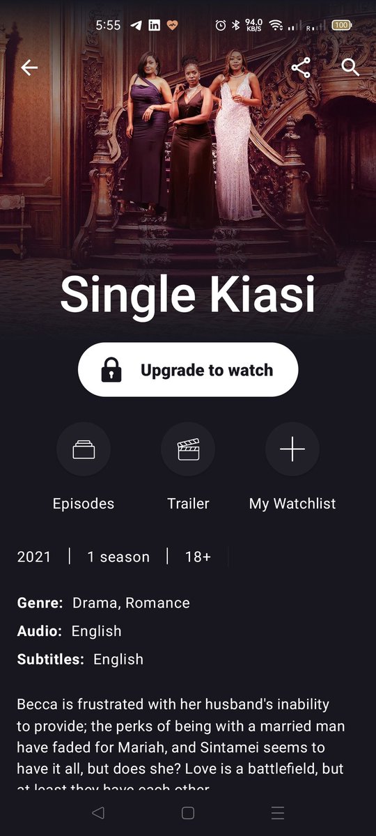 KimaruDavid's tweet photo. @DStv_Kenya I thought that once I pay the Premium package, I would get Showmax for free? I can't watch anything on Showmax as I get an error. I get an error Upgrade to watch.
Cc @_irenewn https://t.co/BgAdZDLpT9