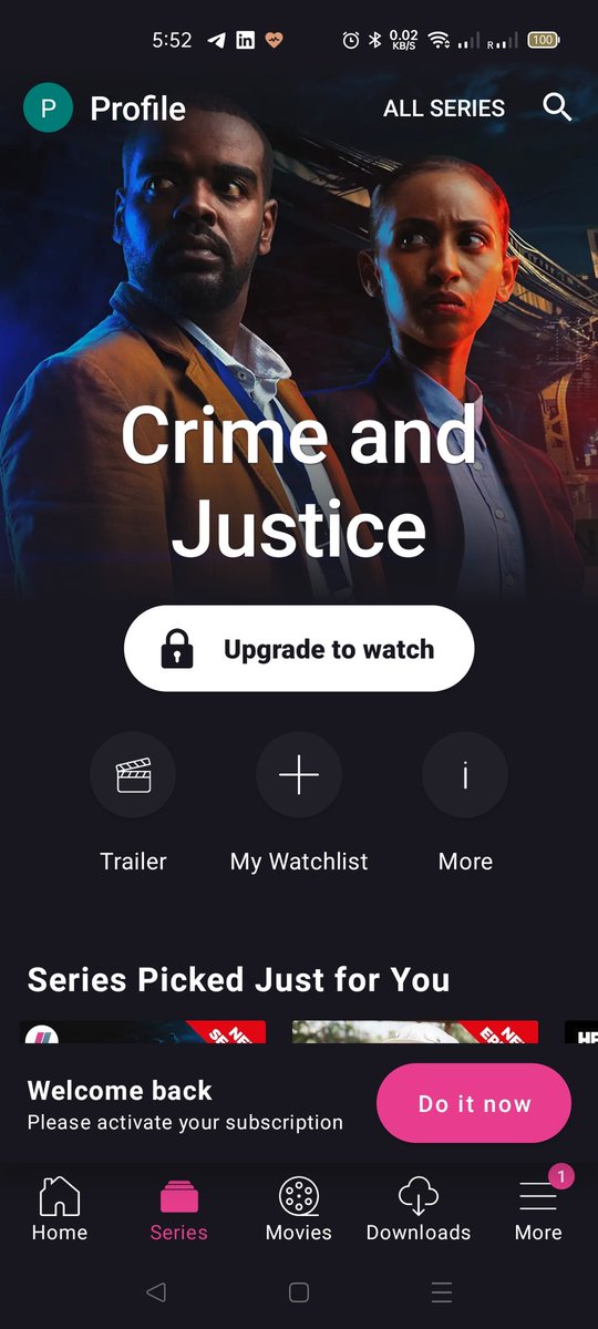 KimaruDavid's tweet photo. @DStv_Kenya I thought that once I pay the Premium package, I would get Showmax for free? I can't watch anything on Showmax as I get an error. I get an error Upgrade to watch.
Cc @_irenewn https://t.co/BgAdZDLpT9