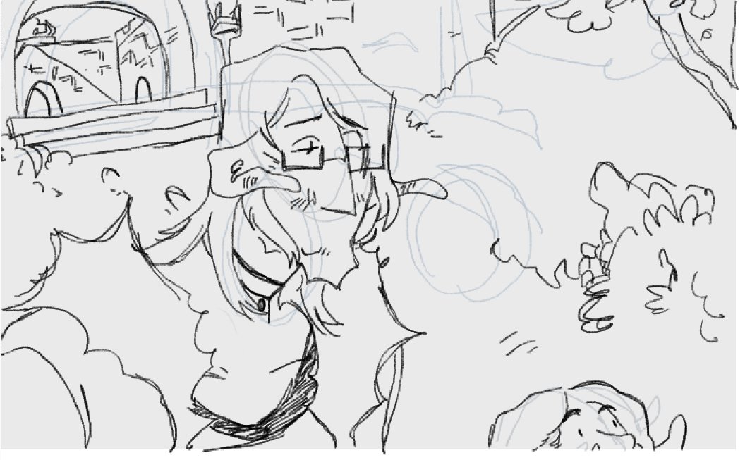 having two characters of drastically different heights means at some points im just not drawing ryder