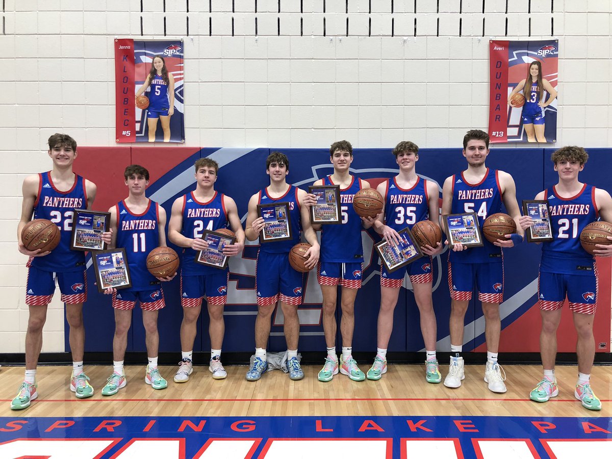 Final from Senior Night- Panthers 68, Anoka 61! Nice way to end the regular season! Playoffs here we come! #SLPPantherProud