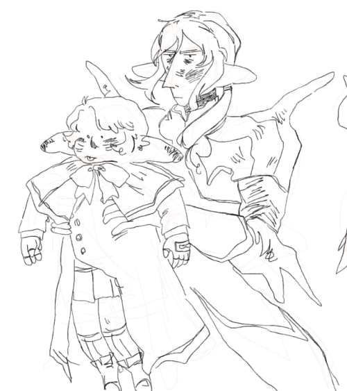 you notice how often i just have her clammering on characters or held because i cannot think of a way to make a generic fullbody shot interesting
