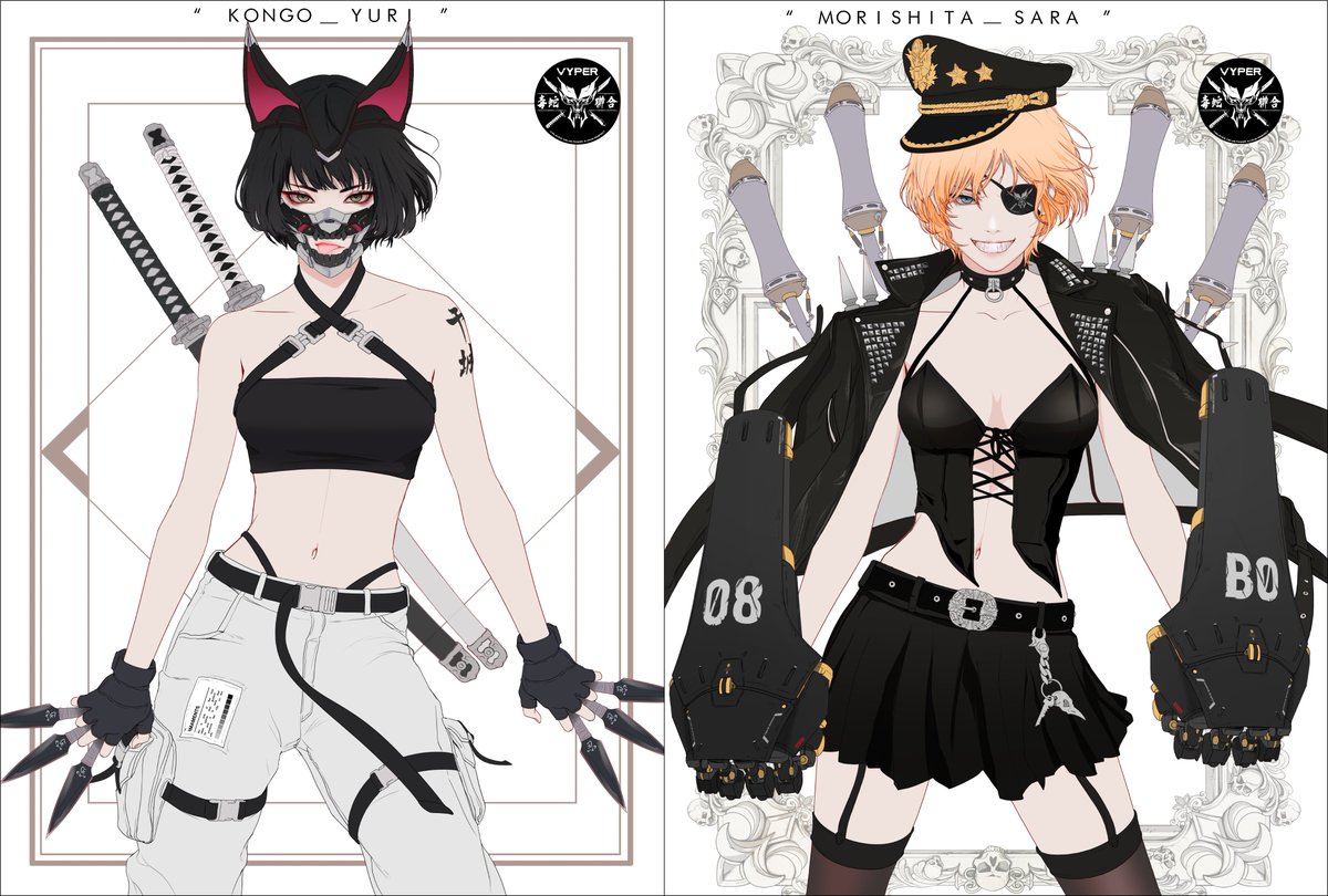 TGOAonline's tweet photo. VyPER is a class consisted of synthetically modified humans just like P.U.R.E
but they prioritize individual freedom and pleasure over any rule or decree.
Seemingly alike at first sight, VyPER and P.U.R.E exhibit extreme hostility to each other. https://t.co/LEQOBQKGKV