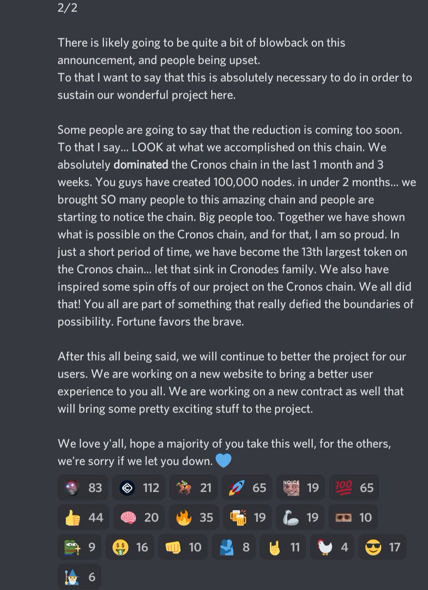 TheCrypticWolf1's tweet image. #Cronodes $CRN Rewards Update 👇