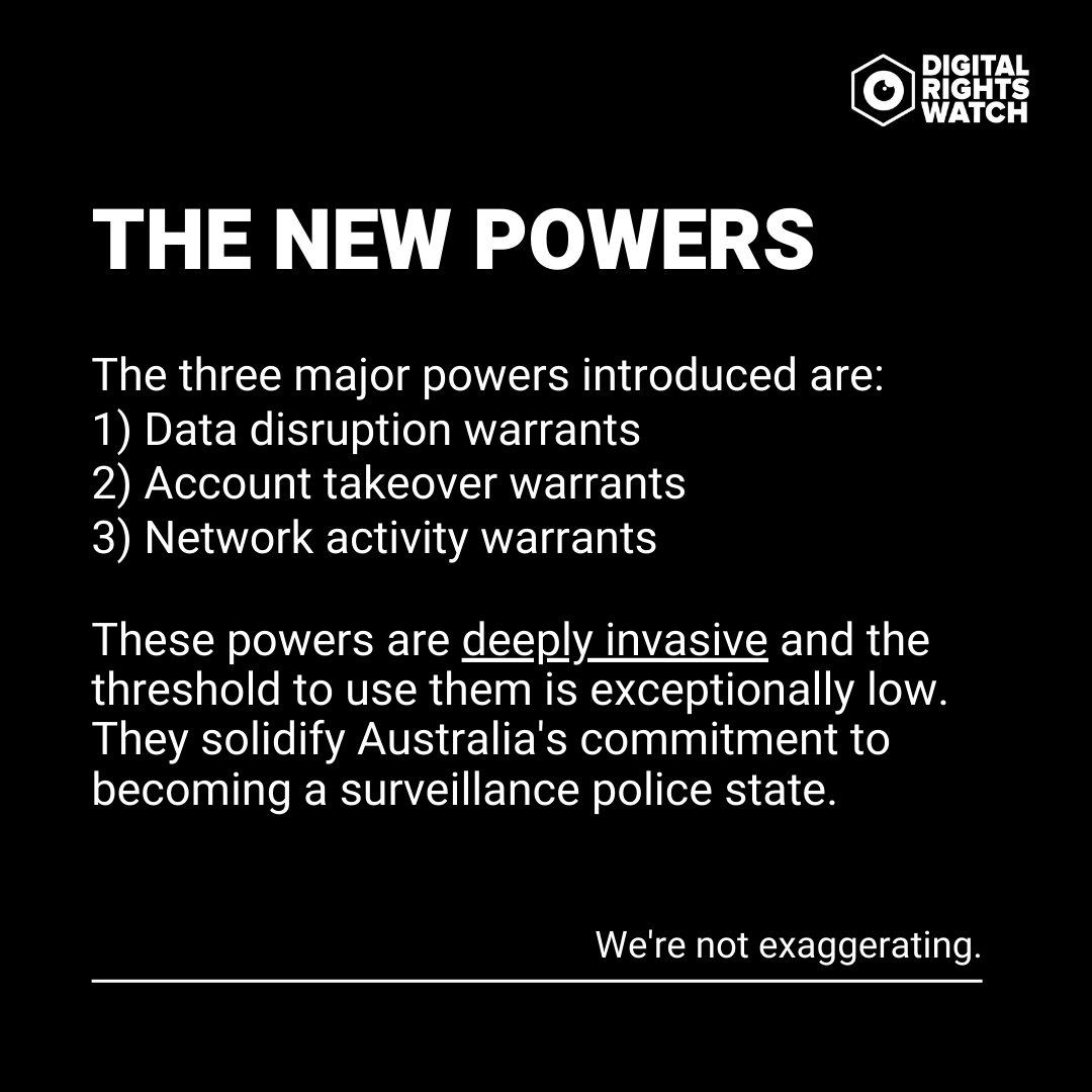 pruwawn's tweet image. Gotta wonder why Labor backed Dutton&apos;s Identify and Disrupt Bill - can hack your computer, your online accounts, technology and networks. It can happen without a warrant and without you ever knowing. 
Greens opposed this dangerous legislation.
digitalrightswatch.org.au/2021/09/02/aus…