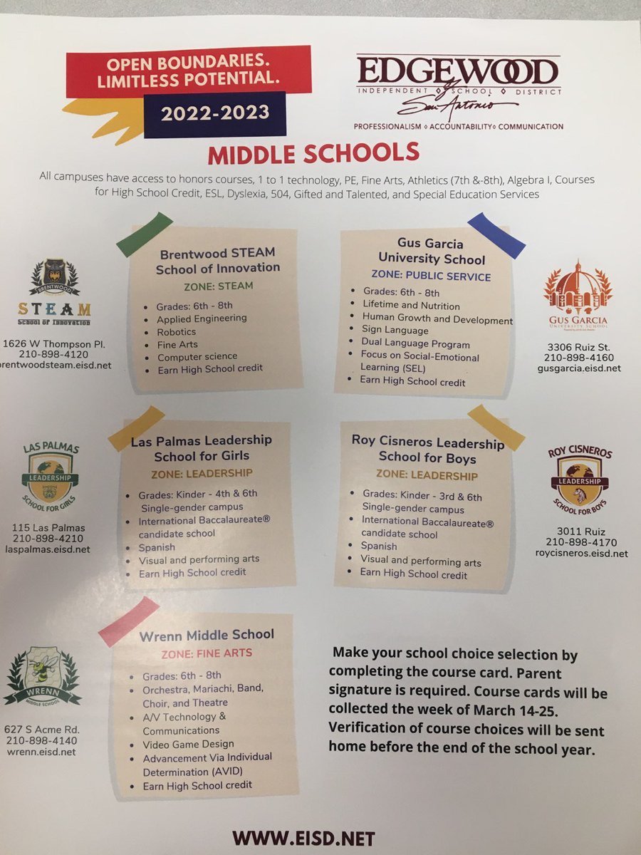 RooseveltDLA's tweet photo. Today 5th grade students had a special visit from Counselor Romero, handing out EISD Middle School Course Cards and information about each Middle School. #growingtogreatness ๐๐ฆ
https://t.co/x6u03EDzJT