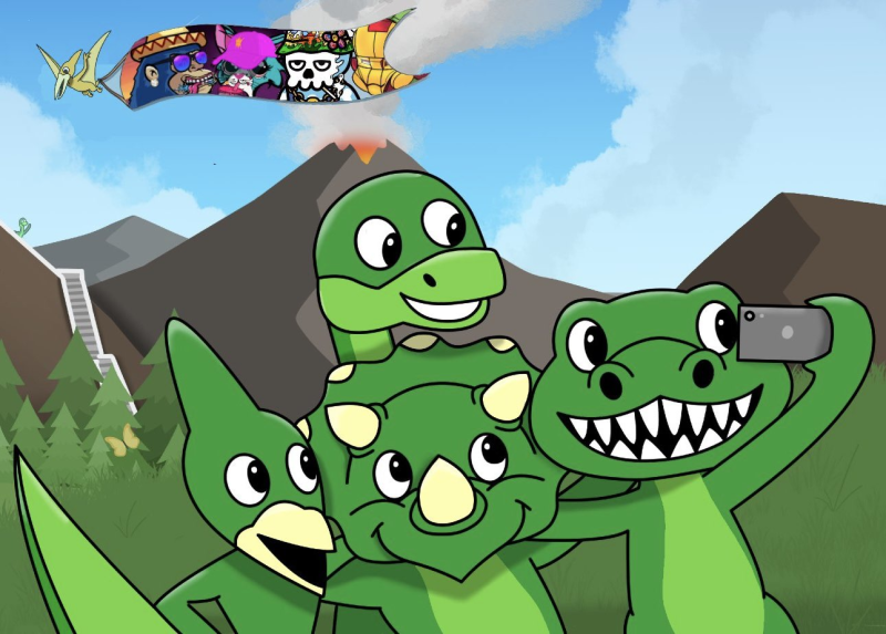 DinoFamCol's tweet photo. Thanks to all the fam that showed up in our spaces, game nights, and friends mint parties this week! You all are AMAZING!

#DinoFam Absolutely CRUSHING IT!!!! Let's GOOO!!!
#LandAfterTime #DinoWorld #SuperCommunity #NFTs #NFT #NFTCommunity #P2E #PlayToEarn #Metaverse #Web3 https://t.co/xQv2RZnaST