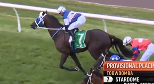 _GoRacing's tweet photo. Stardome (Savabeel x Celeste) bolted in to take out the Cascade Handicap (2000m) at Toowoomba.
Congratulations to owners Mr A J A Bosma, Mrs N A MacKenzie, Mr P J Crotty, Mr I D Dobson, Mr G P Vaney, Mr M L Solomon, Mrs N K Stuart, Mr A Belsham. 👏
#goracingwithus https://t.co/kNGbKITNIe