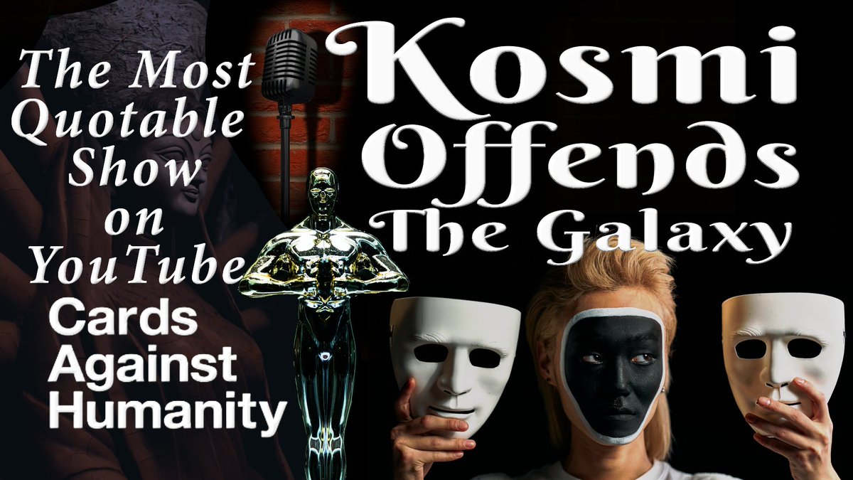 🚨We are #LIVE!🚨Join us for #KosmiOffendsTheGalaxy on Krish's (@GodsTeapot) channel! Come and fill in the _____'s & join the #KHAOS & Debauchery!🔥PLEASE RETWEET, LIKE & SHARE!🔥youtube.com/watch?v=7VCqbd…