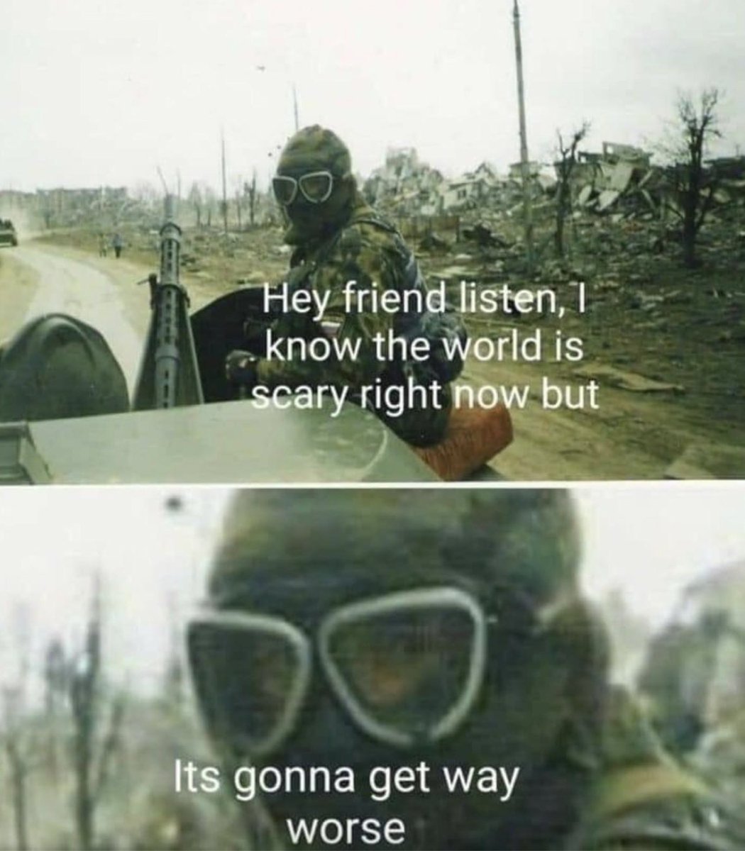 Осознание того что наша реальность не ИА "Панорама" может взывать отрицание реальности.