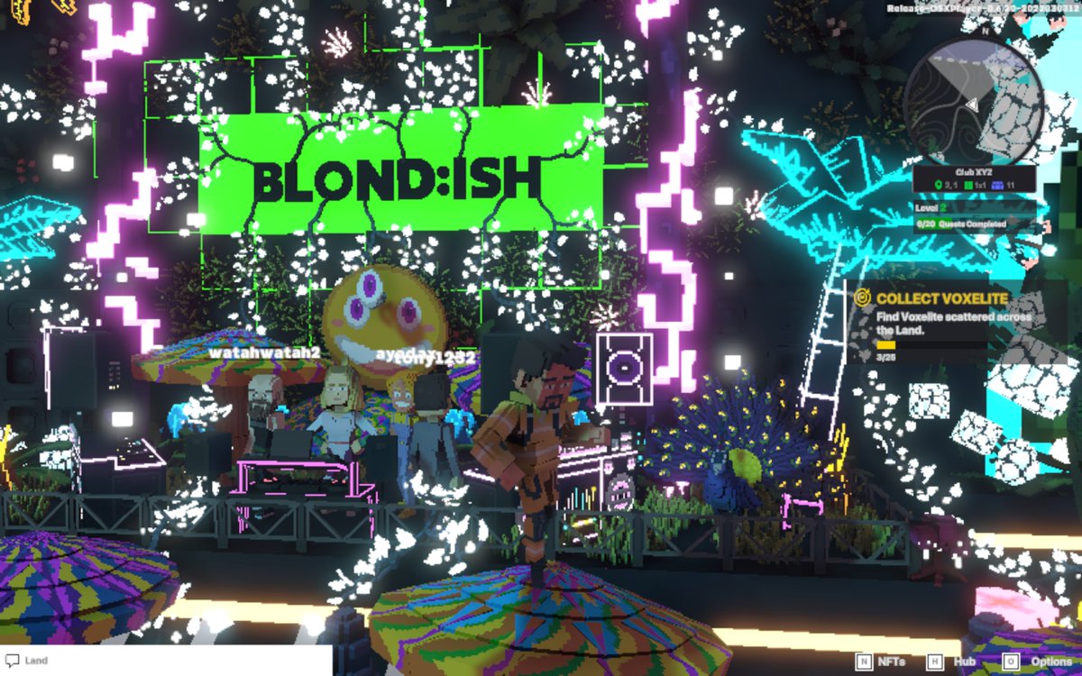 KenPrinn's tweet photo. @TheSandboxGame @blond_ish I just participated in the daily #SandboxAlphaS2Contest for a chance to earn up to 1,000 $SAND! Day 2 - Dance with Blond:ish. Check out my screenshot below! 👇 #SandboxAlphaS2 https://t.co/eibaI2UvQQ