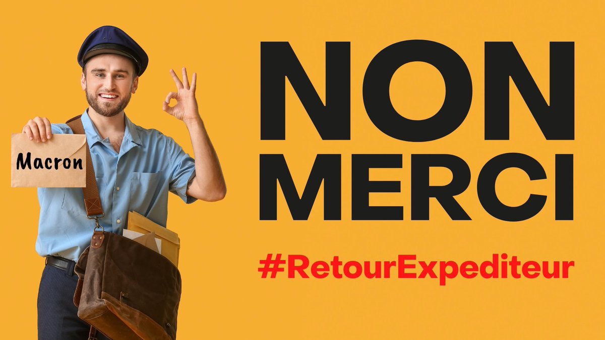 teocie's tweet photo. #RetourExpediteur
#MacronMauvaisPresident #MacronDehors #MacronNonMerci https://t.co/0Hsbx3eN3X