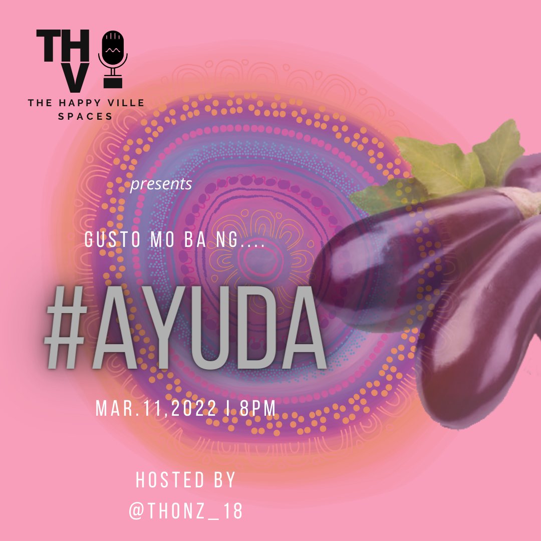 Happy_Phil0's tweet photo. Gusto mo ba ng #AYUDA?

Join us as we share our stories of giving. RT this.😉

#Ayuda 
#THVS 
#TheHappyVilleSpaces https://t.co/oef9nCQRy2