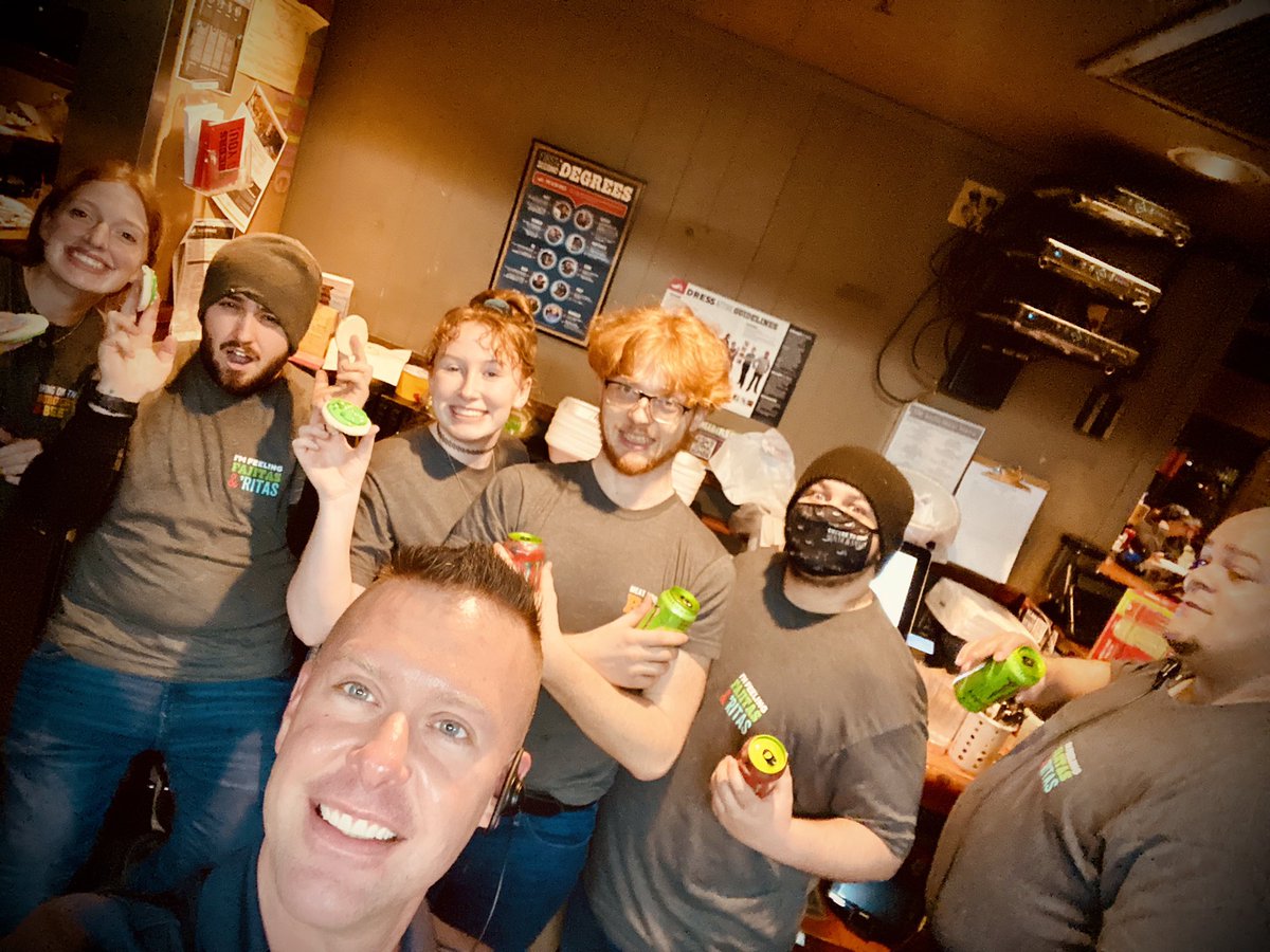 Wylie TX 991 Celebrating TM appreciation day with Saint Patty treats and Energy drinks!  Best team!  <a href="/Chilis/">Chili's Grill & Bar</a> @mk00625 <a href="/queenpalpal/">Lisa Willingham</a> #chilislove