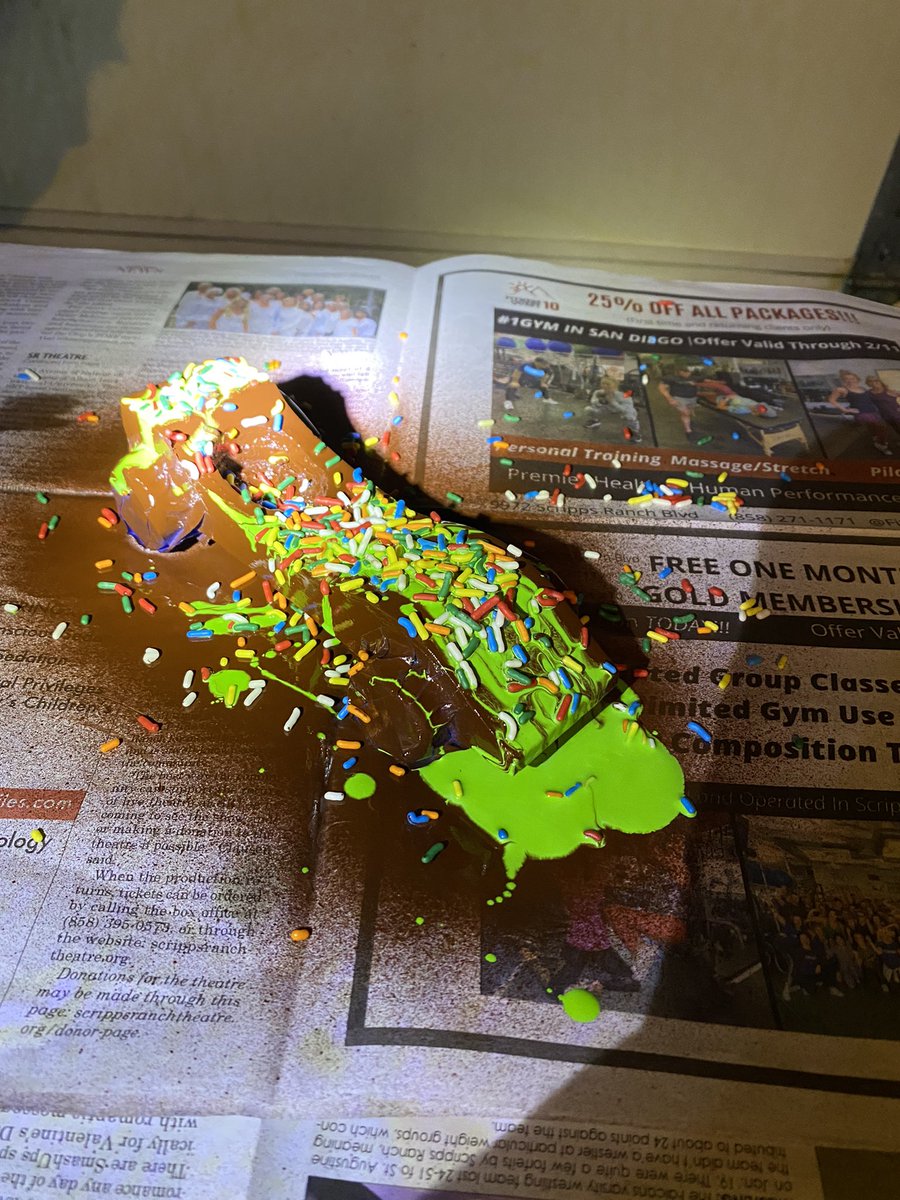 MHolidayBooks's tweet photo. Candy Crusher just got a sweet paint job! Can’t wait to see what it looks like when we remove the tape around the tires and put the final touches on. Oh, and add Princess Venelope Von Sweets! #powderpuffderby https://t.co/AHKYxfbvNd
