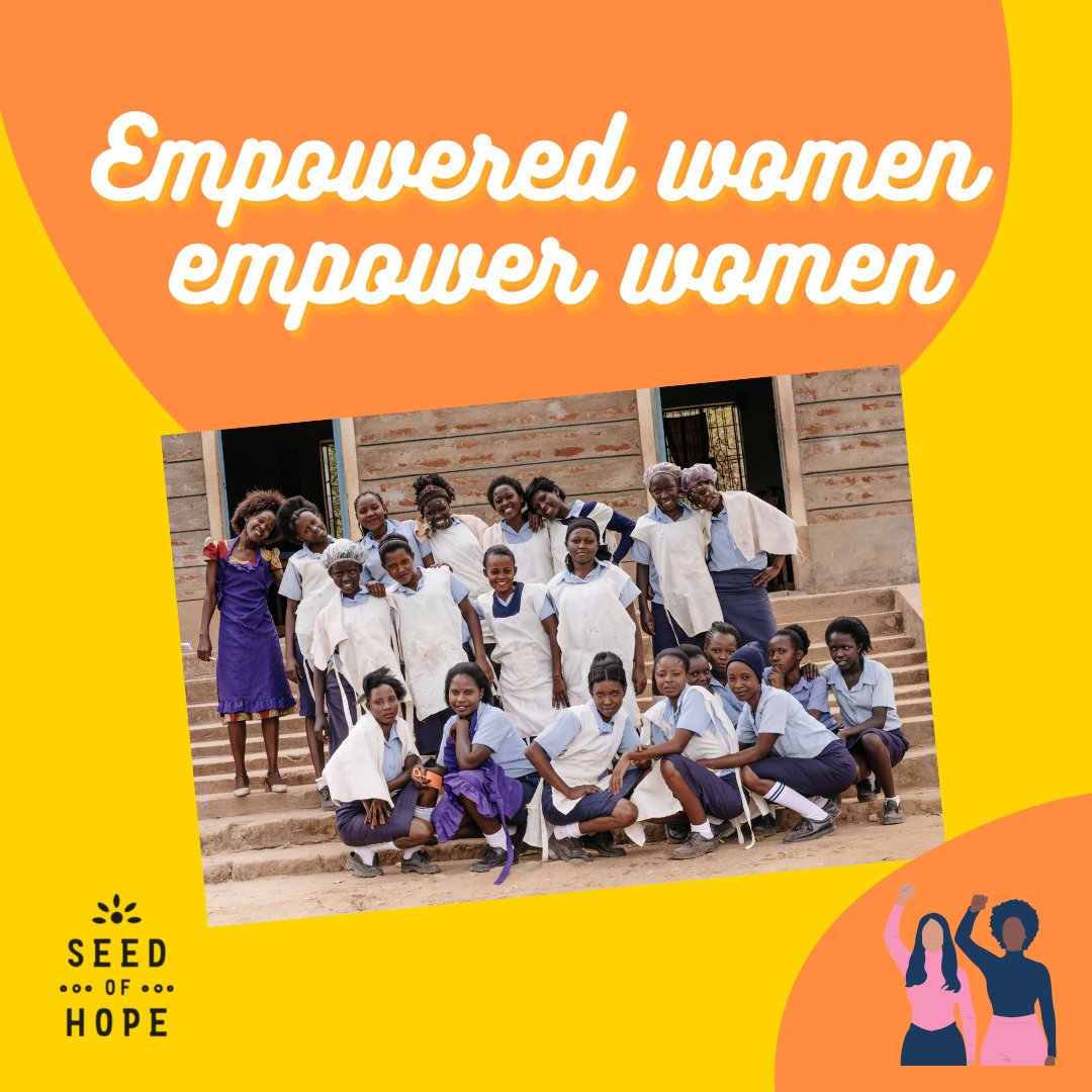 SeedofHopeKenya's tweet photo. 💛 We love hearing stories of girls/women who have graduated from Seed of Hope coming back to mentor and support the new generations of students. 💛

Women are lifting each other up and supporting each other in this journey towards equality. ♀️

#IWD2022 #BreakTheBias #SeedOfHope https://t.co/Ex4vmQOkZ6