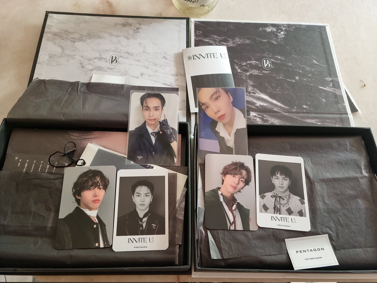 borntobeatcs's tweet photo. My albums are here! My luck with these two is 100%๐โ๏ธ and my POB is jinho and yuto ๐ญ๐ฏ thank you so much @splashgo_ yet another great purchase โค๏ธ #splashfeedback https://t.co/GckKdmo9Rk