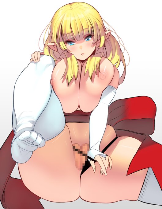 ムチムチした太もも 