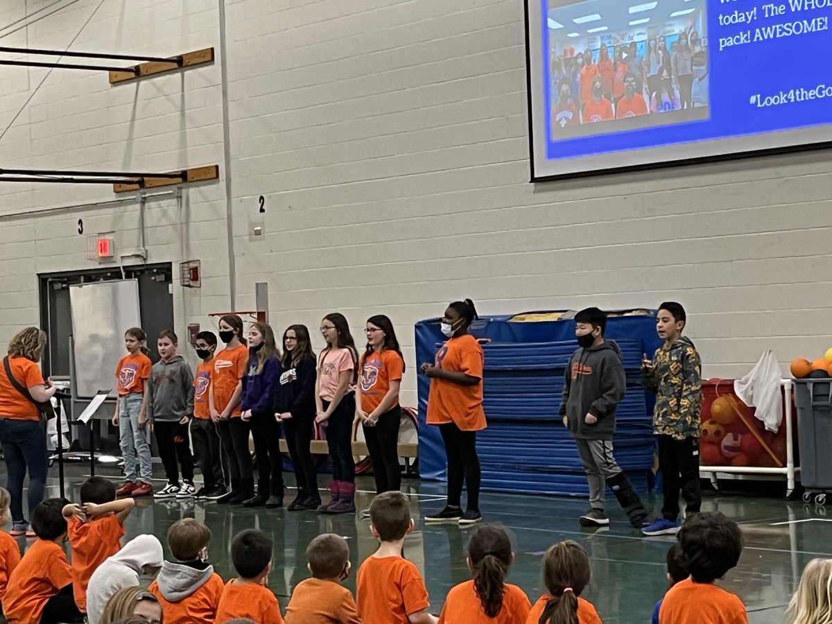 We had our first school-wide pack meeting last week and it felt so good to have the family all together. We celebrated many accomplishments and started looking towards a bright 3rd trimester! #21learns #Look4theGood #SilverLinings