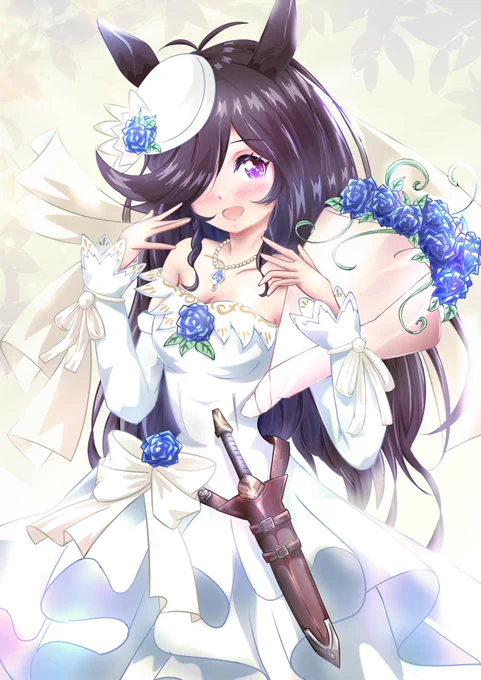#ウマ娘 
#ライスシャワー生誕祭2022 
ライスちゃんおめでとうー🎉 