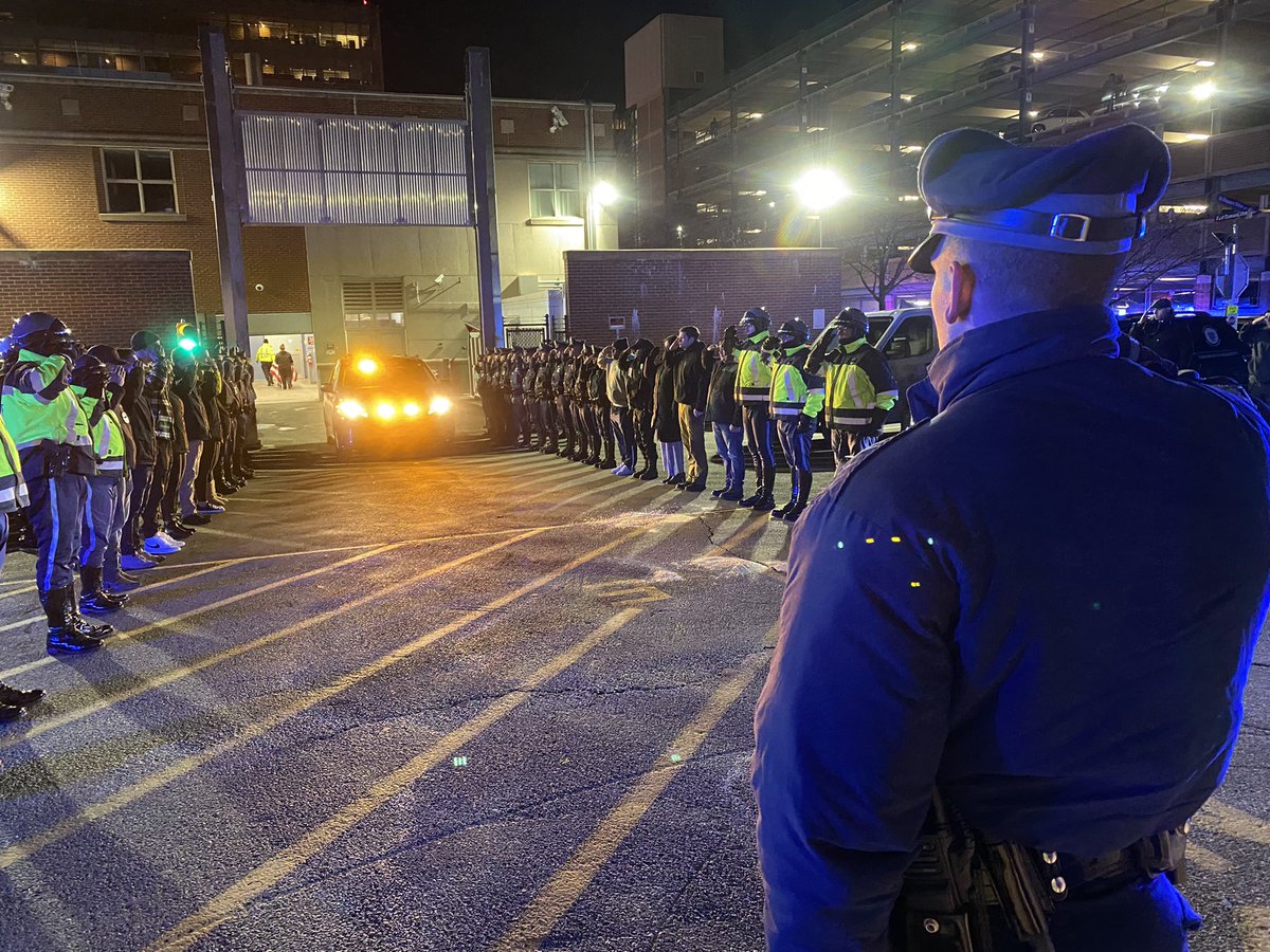 MassStatePolice's tweet photo. Trooper Bucci has arrived. We are at her side. https://t.co/TsKRgwfkIf