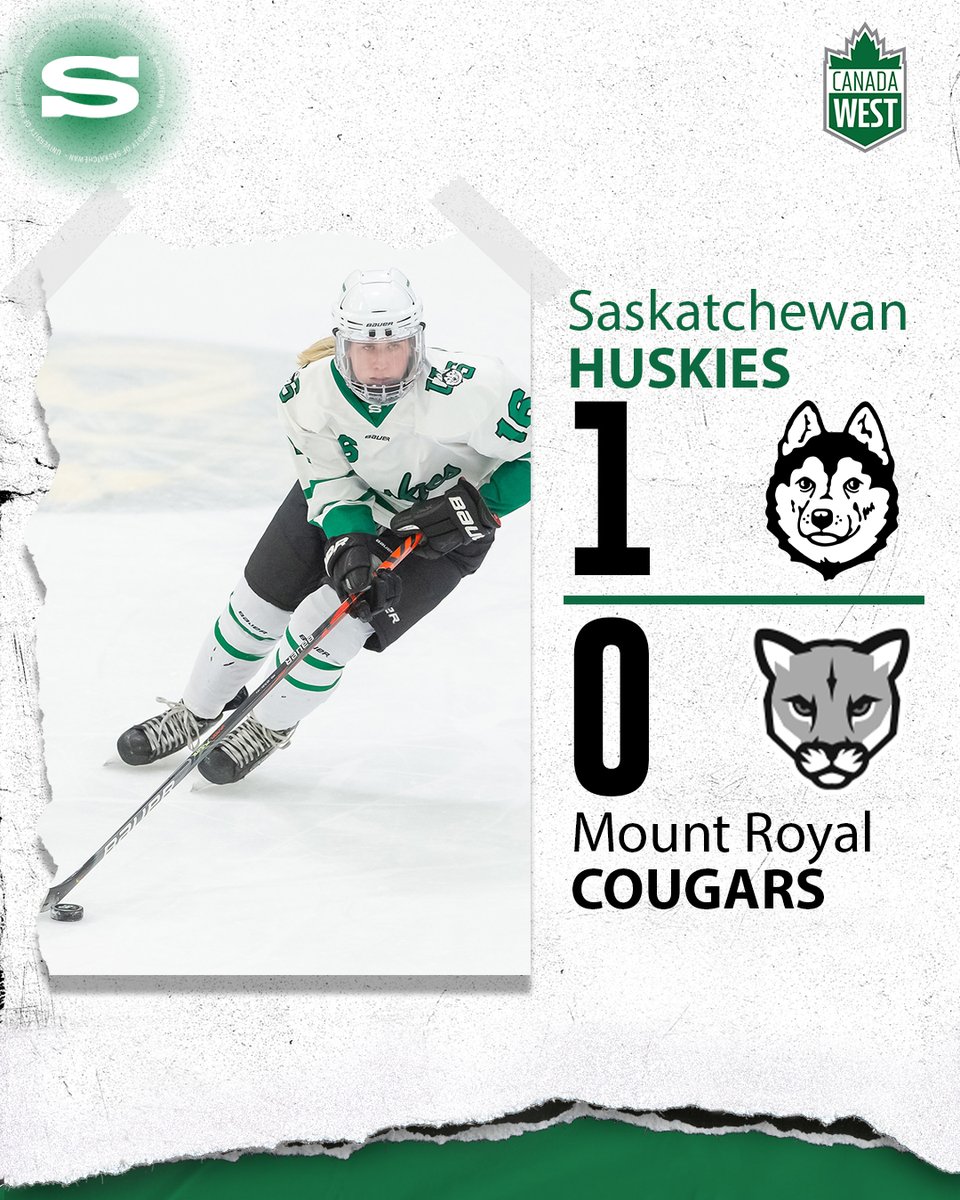 HuskieWHKY's tweet photo. Kara Kondrat's first period goal is the difference — she is the Game 1 hero in a win for the ages — as the Huskies take down the number-two ranked team in the nation!

FINAL: @HuskieAthletics 1 | Cougars 0

#HuskiePride | #PowerOfThePack https://t.co/reioJLwQUj