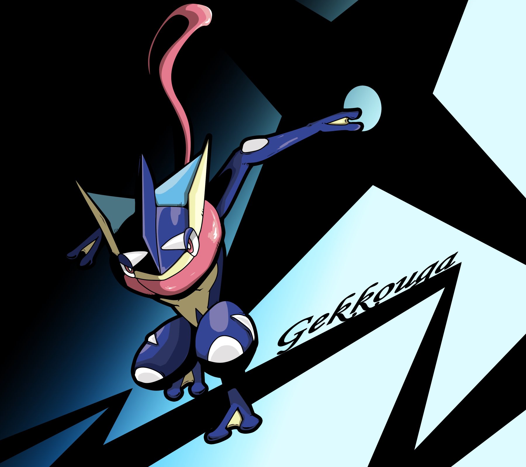 しうまい アニポケopのゲッコウガがトレンド入ってるので過去絵のゲッコウガ見といてくれ 8 8 T Co Kdxjl2uxf7 Twitter