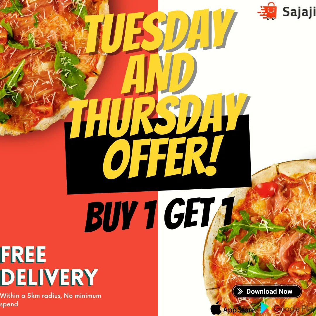 #DontMissOut on OFFERS and DISCOUNTS available on Sajaji ! #tellafriendtotellafriend