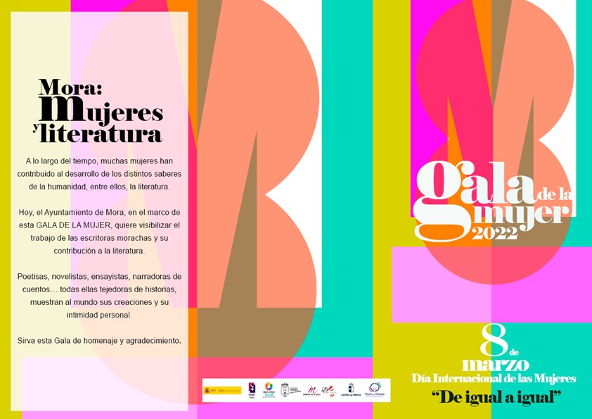 #DiaInternacionaldelasMujeres 👧👩👵
🔴HOY a las 20:00h en el #TeatroPrincipalMora, no puedes faltar a la #GaladelaMujer2022 que celebraremos en #Mora

🎟️Entrada GRATUITA hasta completar aforo 

#mujer #DiadelaMujer #deigualaigual #8M