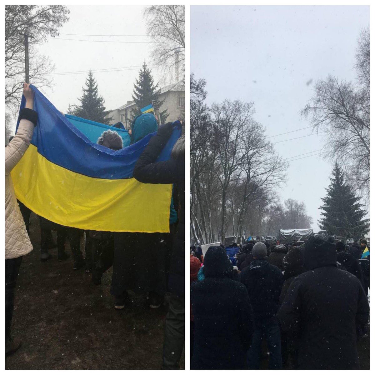 AleksandrWERON's tweet photo. #wojnanaukrainie #WARINUKRAINE #Luhansk

Luhansk region. Local citizens go to rallies against Russian troops. - photos provided by locals. https://t.co/Mr58FLmnmv