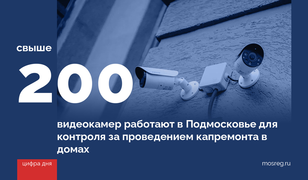 Благодаря видеонаблюдению граждане могут следить за реализацией программы, а руководители проектов - контролировать соблюдение сроков и предотвращать нарушения при производстве работ из офиса: mosreg.ru/l/53bVWApX