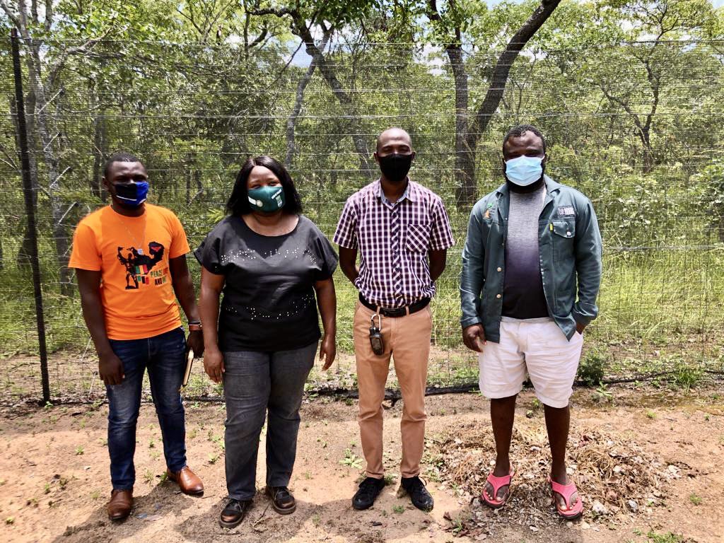 What an honor 🌟 This week we had the visit of the Department of National Parks &amp; Wildlife vet Dr. Phiri from Mumbwa and ecologist Mr. Kaluka from Chunga North HQ at our Primate Pre-release Facilities (PTH) in Kafue National Park 🐒🇿🇲 #SavingZambianPrimates