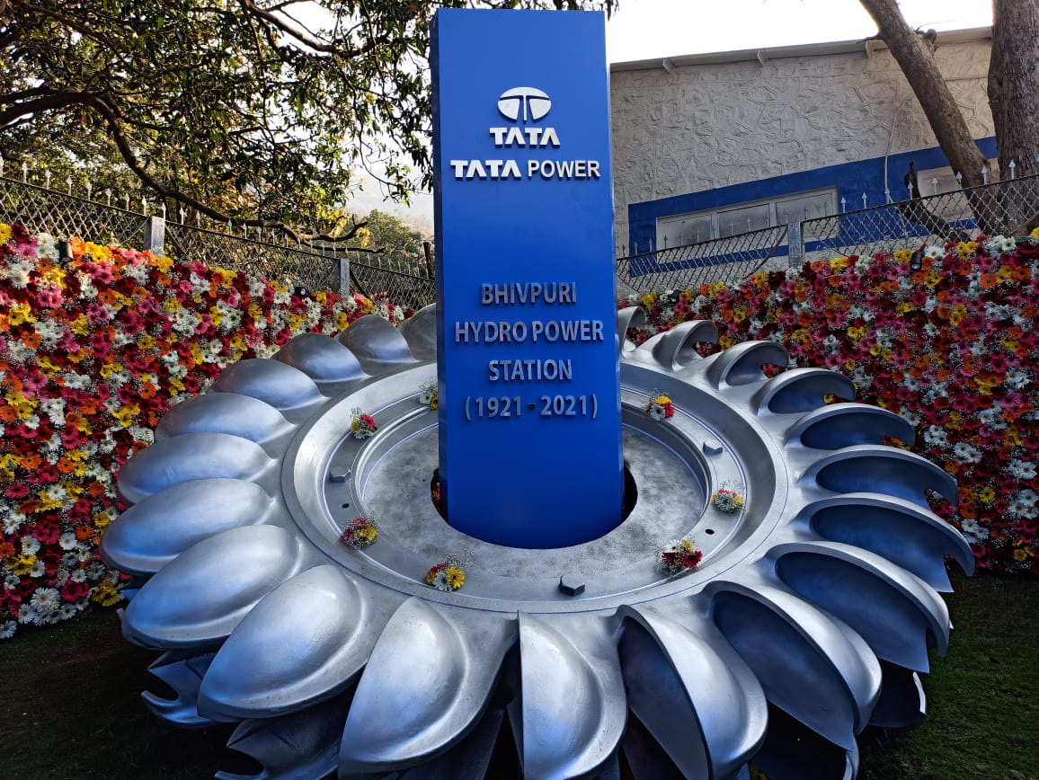 TataPower's tweet photo. Tata Power celebrates 100 years of its Bhivpuri Hydroelectric power plant. This milestone showcases Tata Power's efforts to light up lives in India for over 100 years. Here are a few snapshots from today's celebrations. 

#DoGreen #100YearsOfBhivpuri #ThisIsTataPower https://t.co/nCPw24NGOW