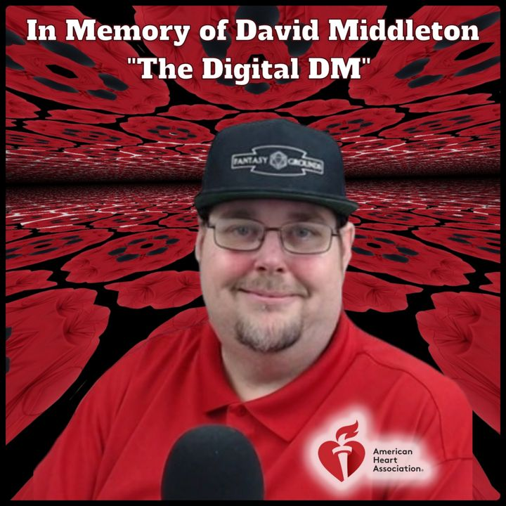<a href="/FantasyGrounds2/">Fantasy Grounds VTT</a> Gamemasters, consider signing up @Warhorn to register &amp; run some games in honor of David Middleton, May 13th-15th. zcu.io/EBep 
Non profit donations are <a href="/American/">AMERICAN</a> Heart Association website. zcu.io/tQs2 #gamemaster #donate #rpg #dnd