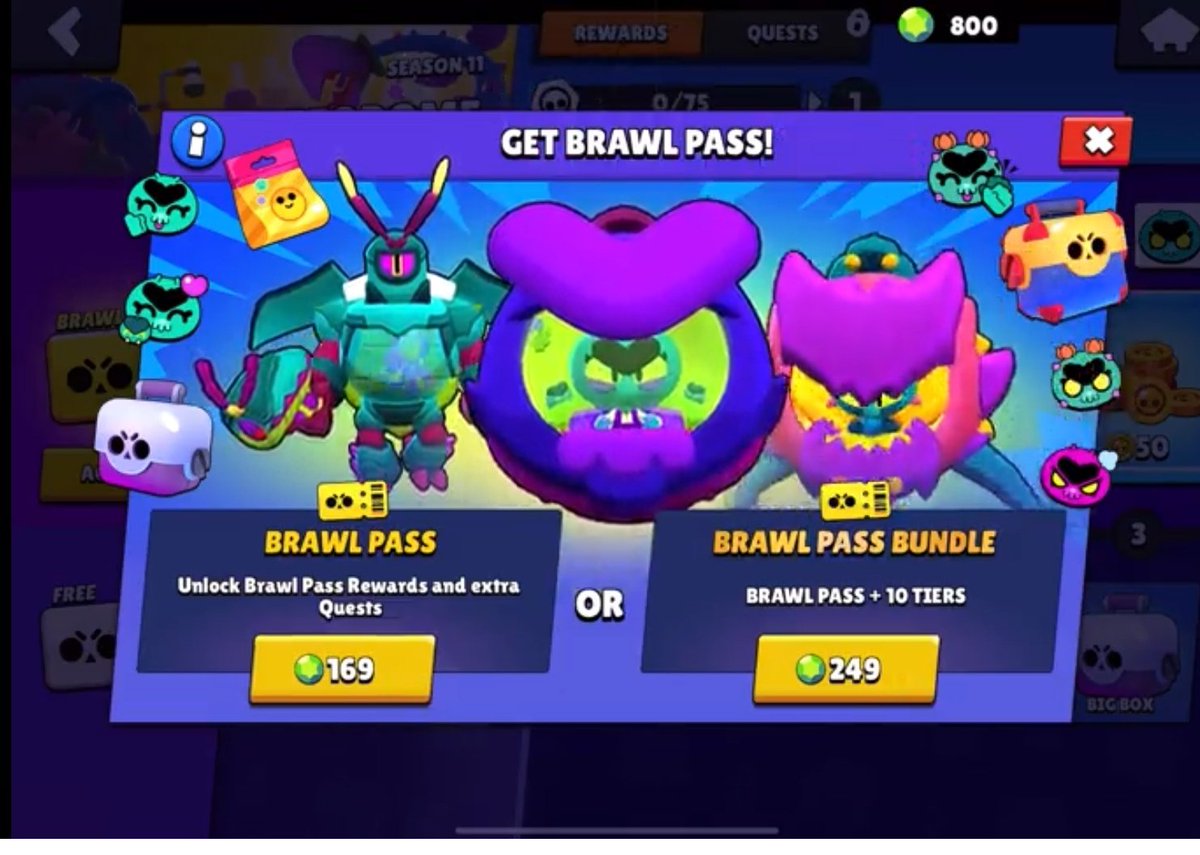 Ahrityr's tweet image. Tentez de remporter un BrawlPass de la saison 11 🙈

Pour participer il suffit : 
- De like et RT ce tweet
- Me follow
- Et commenter votre brawler préféré 

Tirage Lundi à 18h ☘️ Bonne chance 🍀