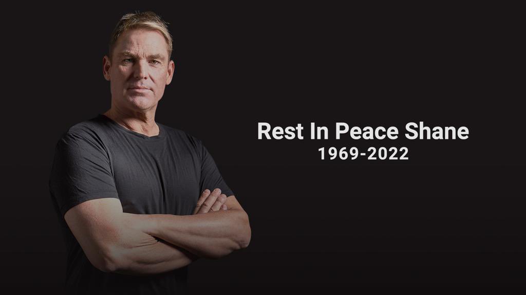 Dafabet's tweet photo. Everyone at Dafabet is shocked and saddened to hear the news of the passing of our friend and ambassador Shane Warne. 

A genuine true sporting legend and Aussie hero. 
Rest in peace Warney.

Our thoughts and prayers go out to Shane’s family during this time. https://t.co/ileLABxyJu
