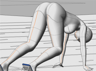 クラウチングポーズを撮影するエロカメラマン目線も自由自在
来ましたね…!我ら「デッサンとか全然できないけどエロ漫画なんとか描けないかな」してきた派の生きる時代が!
ところでこのクラウチングポーズはまじで素材登録できそう感ありますね 