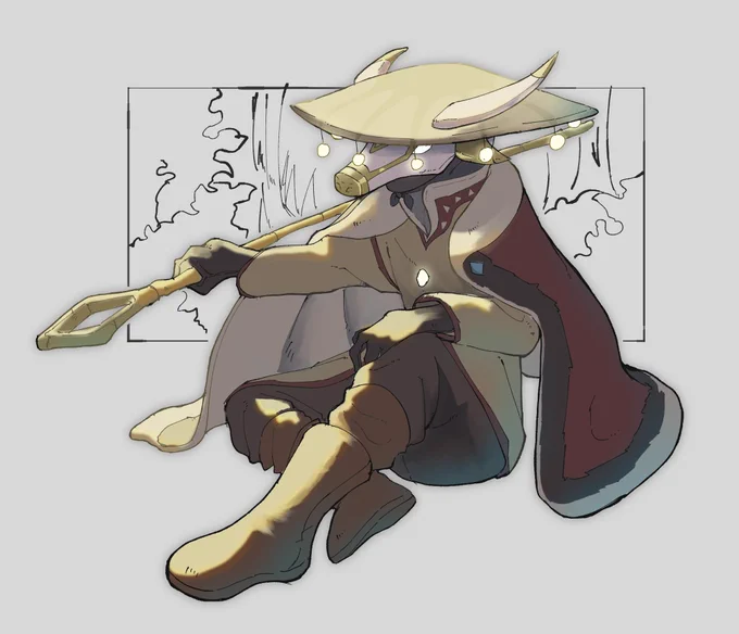 KATARUさんコーデお借りして描きました!楽しいー! 