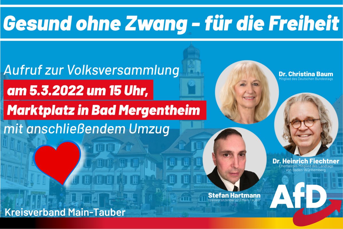 DrChristinaBaum's tweet photo. NEIN zur #Impfpflicht #Impfpflichtneindanke 

#England, #Tschechien und #Österreich sind davon abgerückt.

Nun ist es an der Zeit, dass die #deutsche #Bundesregierung und der #Gesundheitsminister @Karl_Lauterbach ihre Pläne in Sachen #Impfzwang aufgeben! 

https://t.co/GmGo2O7uFj https://t.co/VI8m6D1VUz