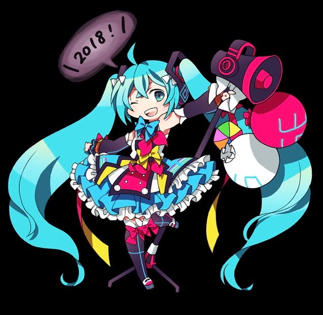 初音ミク「マジカルミライ2018 初音ミク/イラスト 」|浅井麻◆イラスト垢のイラスト