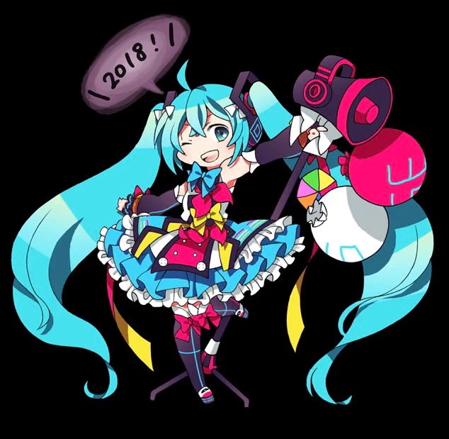 マジカルミライ2018 初音ミク/イラスト 
