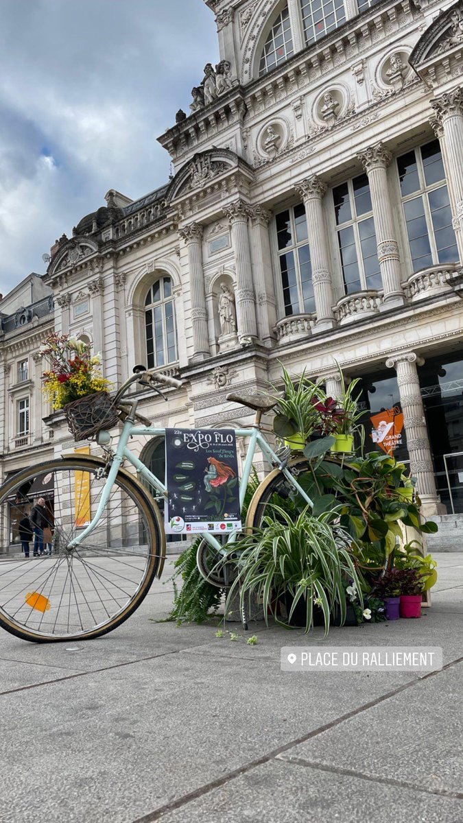 ExpoFlo's tweet photo. En ce samedi 5 mars, l'Expo Flo vous propose une sortie ! ✨

Bien installés sur la Place du Ralliement ! Venez rencontrer les étudiants et échanger avec eux sur les thématiques du végétal ! 🌱🔬

Merci à la ville d'@Angers pour cet espace dédié ! 🌺 https://t.co/I57LZZeiEZ