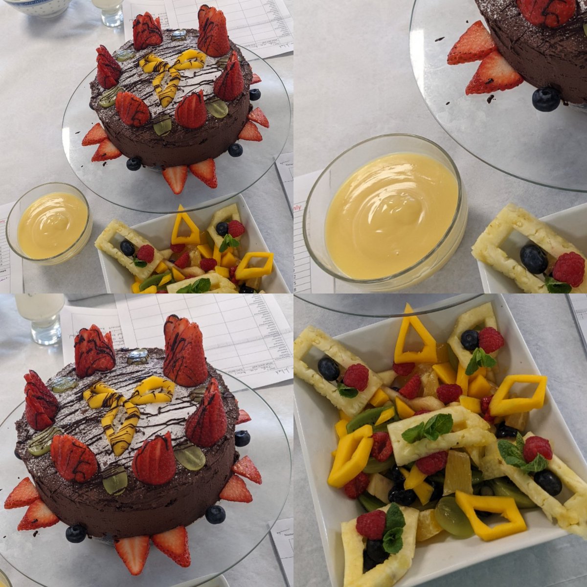 LucyRapps's tweet photo. A selection of the amazing food served up this week during the GCSE NEA Final Cooking Exam pt1 https://t.co/iGASV4VoZl