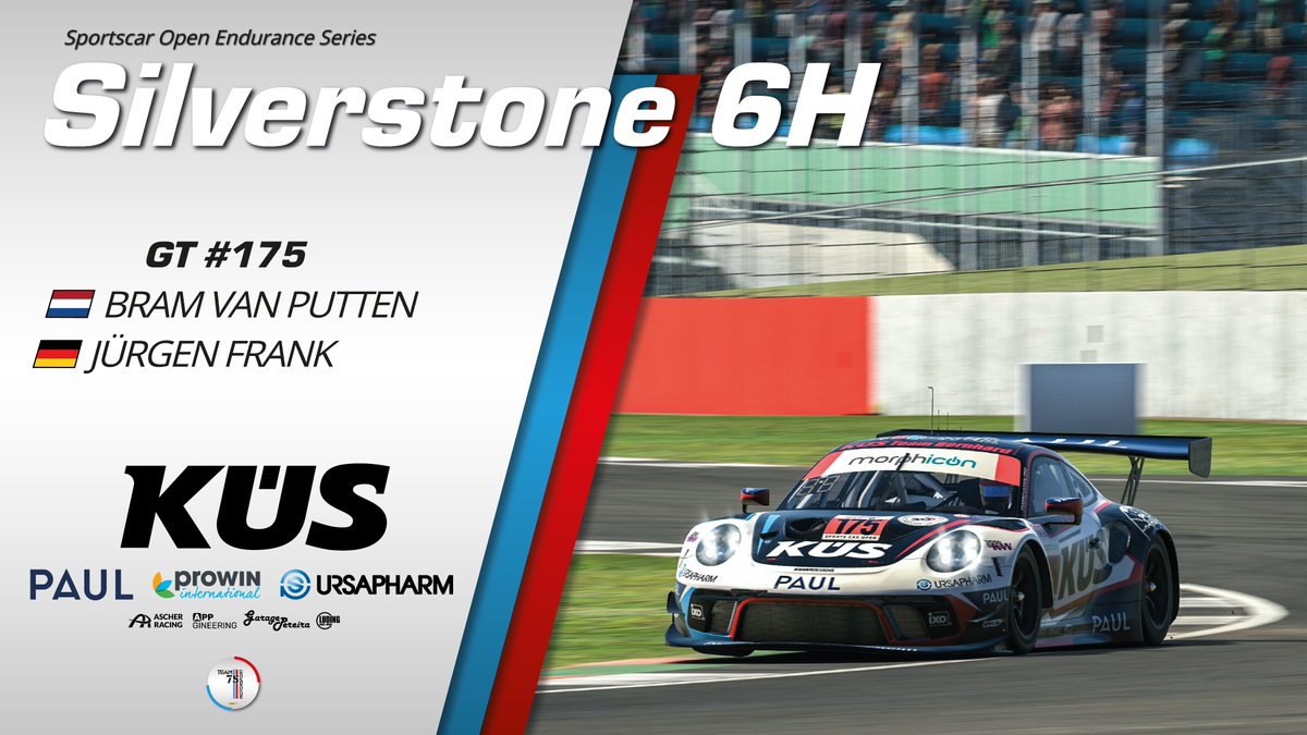 We're back for the penultimate round of the <a href="/SportsCarOpen/">Sports Car Open</a> season! Let's see what our #911GT3R is made of! 😤

🕐Join us LIVE today at 13:00 UTC
📺 : bit.ly/3ChjvMd

<a href="/kuesofficial/">KÜS</a> <a href="/Timo_Bernhard/">Timo Bernhard</a> <a href="/PorscheRaces/">Porsche Motorsport</a>
<a href="/Customer_Racing/">Porsche.CustomerRacing</a> <a href="/PorscheNewsroom/">Porsche Newsroom</a> <a href="/FRIUM/">friumn:</a>