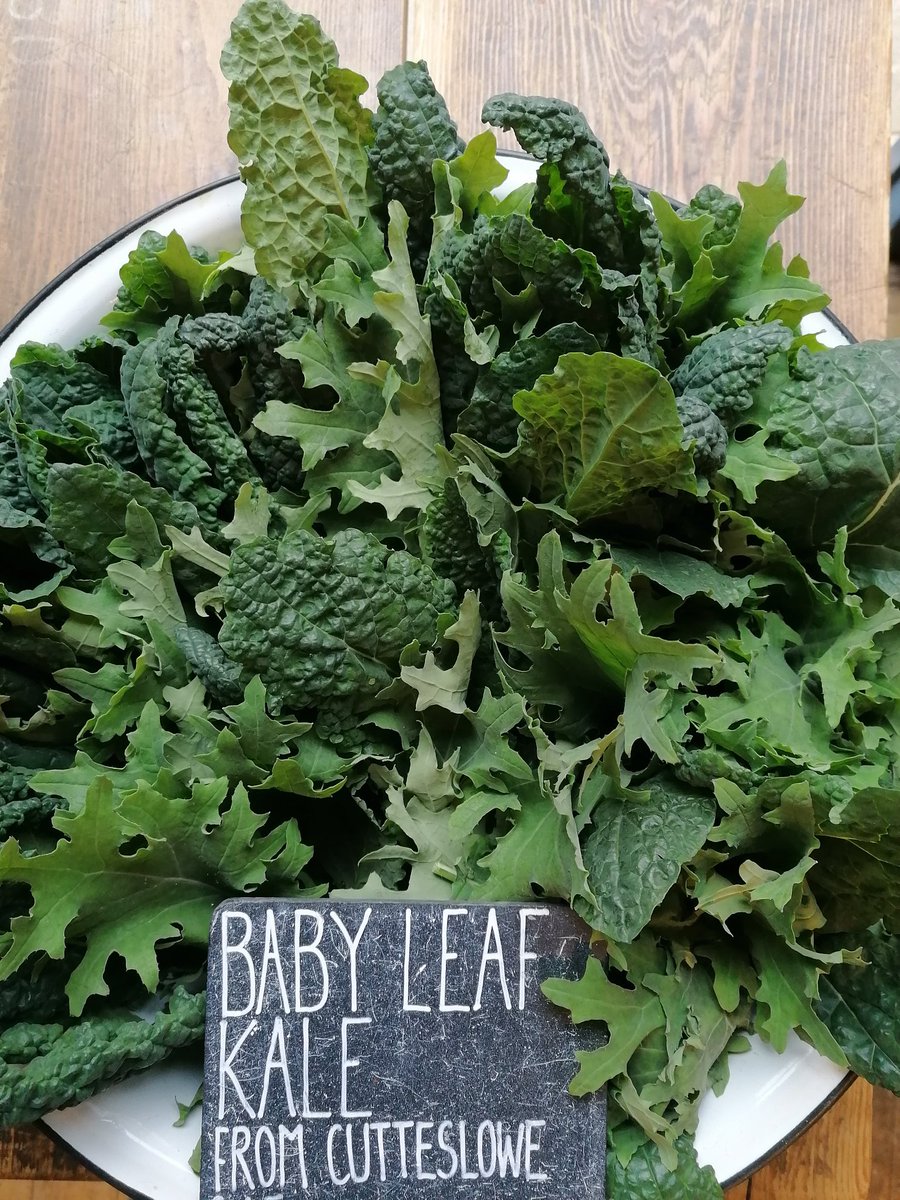 2northparade's tweet photo. Lots of local greens in today; baby leaf rainbow chard and baby kale from Cutteslowe, North Aston organic mixed leaf salad, plus purple sprouting broccoli, cavolo nero, baby leaf spinach.... https://t.co/4Hdcis7JSo
