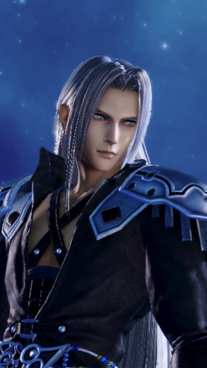 Mellow セフィロス セーファ姿は 髪の毛が 上向きなんだ セフィロス Sephiroth Ff7 Ff7r T Co Zclxtoar2q Twitter
