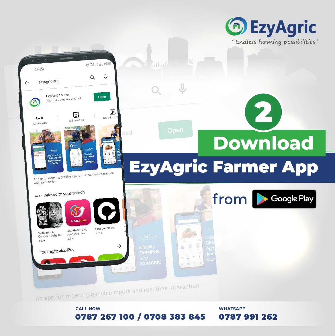 ezyagric's tweet photo. Are you Hungry and yarning or interested in getting superb farming services and Agro Inputs at the Best price in Uganda?💥
Join the #AgriVolution and achieve #EndlessFarmingPossibilities. 👏🏿
Let's help you meet your Agricultural journey.👍🏿
#FarmTheEzyWay #EasternAgricShow2022 https://t.co/MzeZI1MBt4