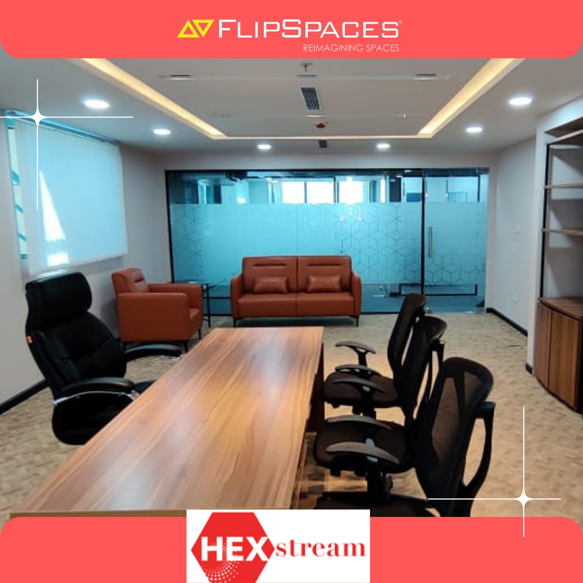 Flipspaces's tweet photo. Team #Flipspaces is excited to share our recently completed project for our client HEXstream and Pavan Constructions in Hyderabad. It was a wonderful experience partnering with Pavan Constructions as their PropTech and #Design and #Fitout Partner.
#happyclient #officedesign https://t.co/Da5YkR0iNe