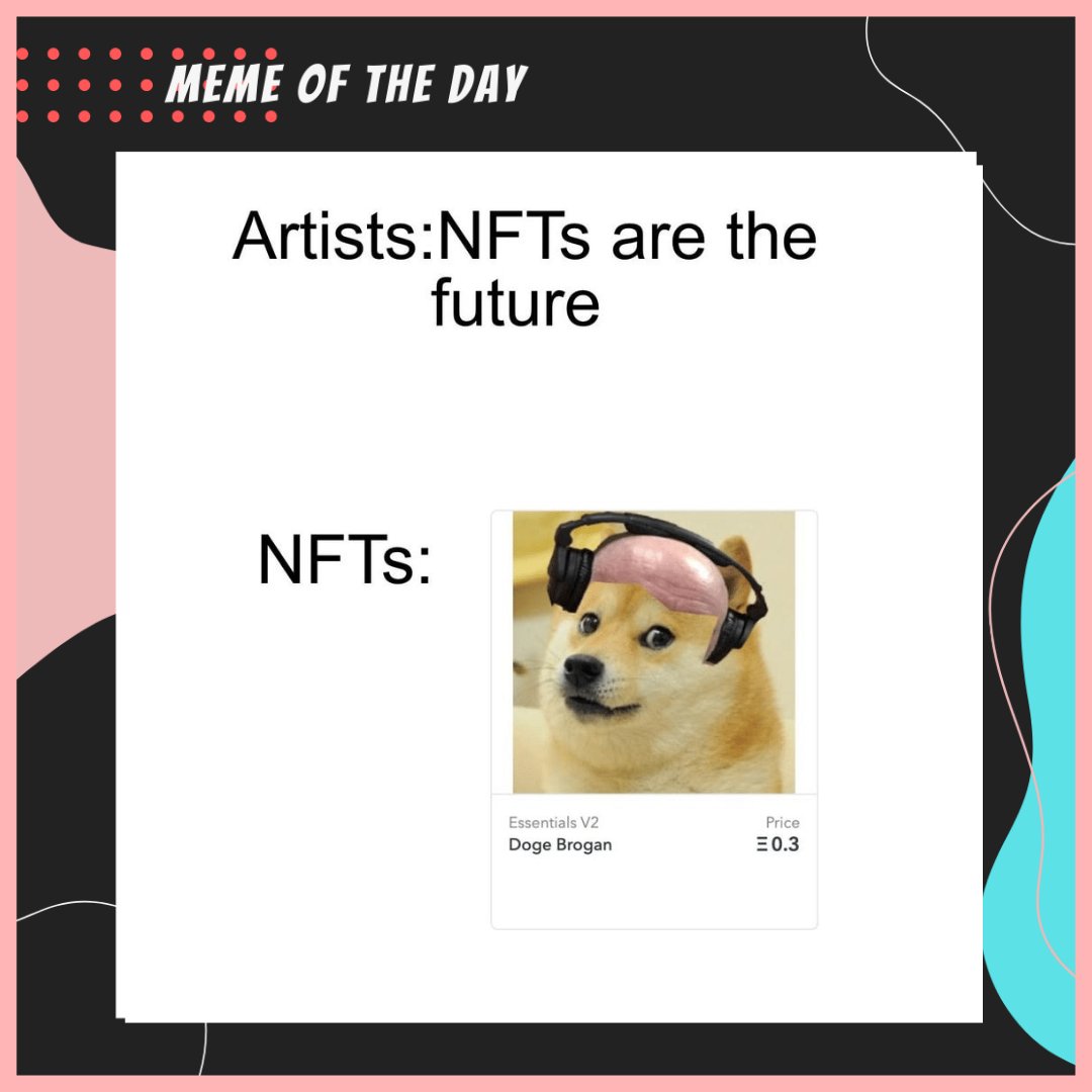 nft_reality's tweet photo. Doge Supremacy!!!

#nft #nfts #nftart #nftcollectibles #nftcollection #nftcollector #nftmeme #memeoftheday #meme #memes #trend #trending #nftindia #like #follow #nftcrypto https://t.co/gBNI5Lrl5w